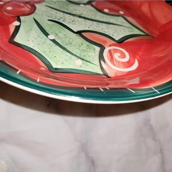 A pair‎ of Chritmas-holiday Ceramic Plates - Picture 5 of 11